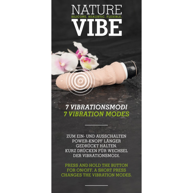 Реалистичный Вибратор You2Toys Nature Vibe Телесный