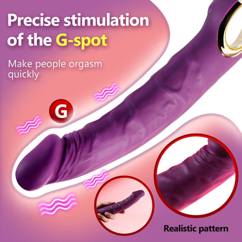 Вібратор B - Series Cute Realistic Vibrator Purple