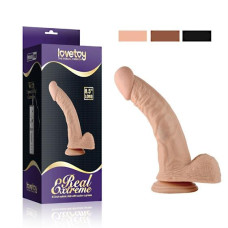Вібратор LoveToy Real Extreme Vibrating Dildo 8.5
