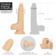 Фалоімітатор-пульсатор Naked Addiction 6.5 Thrusting Dong With Remote, рухи вперед-назад, пульт ДК