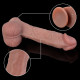Вібратор Erospace Natural Play Thrusting Dildo with Swing Motion and Heating D6, 22 см