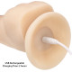 Фалоімітатор з вібрацією та ротацією Naked ADDICTION James 8 Rotating & Vibrating Dong, пульт ДК