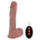 Вібратор Erospace Natural Play Thrusting Dildo with Swing Motion and Heating D6, 22 см