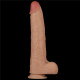 Реалістичний вібратор LoveToy Vibrating Power Basics Cock 11