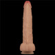 Реалістичний вібратор LoveToy Vibrating Power Basics Cock 11