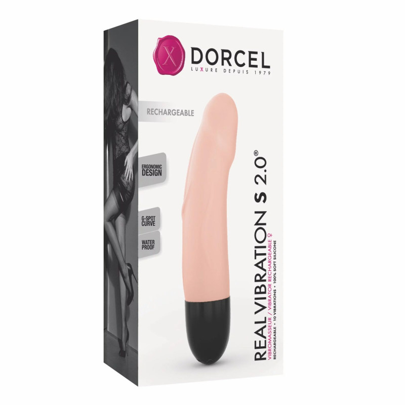 Вібратор Dorcel Real Vibration S 2.0 Тілесний
