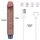 Вібратор LoveToy Real Softee Rechargeable Silicone Vibrating Dildo 9