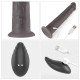 Вибратор LoveToy DualLoveToyLayered Silicone Rotator 10 Black