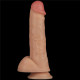 Реалістичний вібратор LoveToy Vibrating Power Basics Cock 8