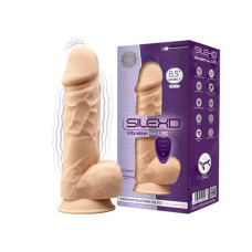 Фалоімітатор з вібрацією SilexD Norman Vibro Flesh (Model 1 size 8,5) + LRS, діаметр 5 см