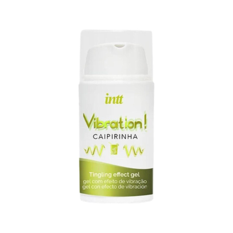 Рідкий вібратор Intt Vibration Caipirinha (15 мл), густий гель, дуже смачний, діє до 30 хвилин