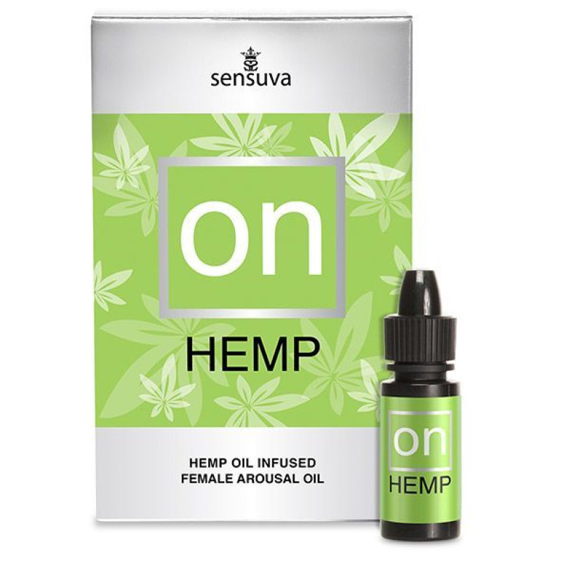 Збудливі краплі для клітора Sensuva - ON for Her Hemp Infused Arousal Oil з маслом коноплі 5 мл
