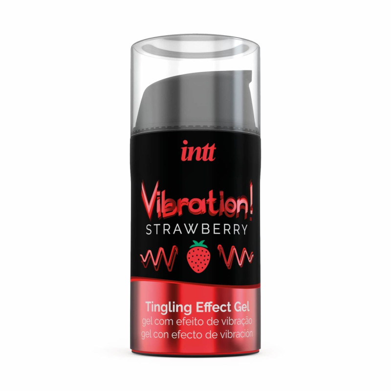 Рідкий вібратор Intt Vibration Strawberry 15 мл