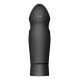 Компактна смарт секс-машина Zalo – Sesh Obsidian Black, 2 насадки, пульт ДК, кристал Swarovski