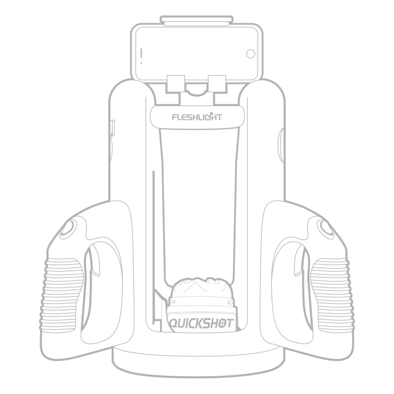 Автоматическая секс-машина для мужчин Fleshlight Quickshot Launch V2, обновленная модель