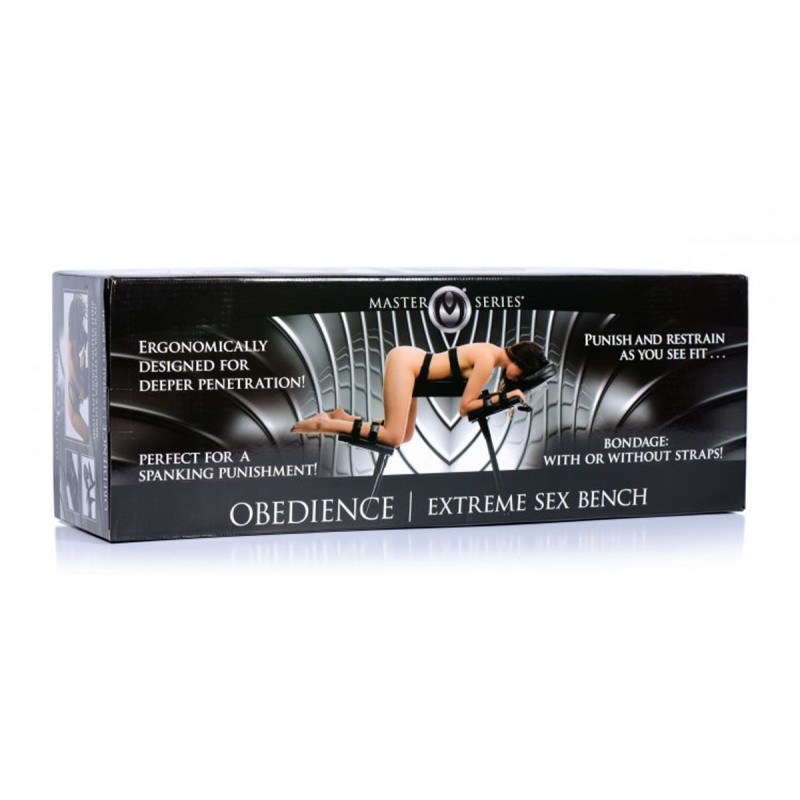 Скамья для экстремального секса с фиксаторами Master Series Extreme Sex Bench