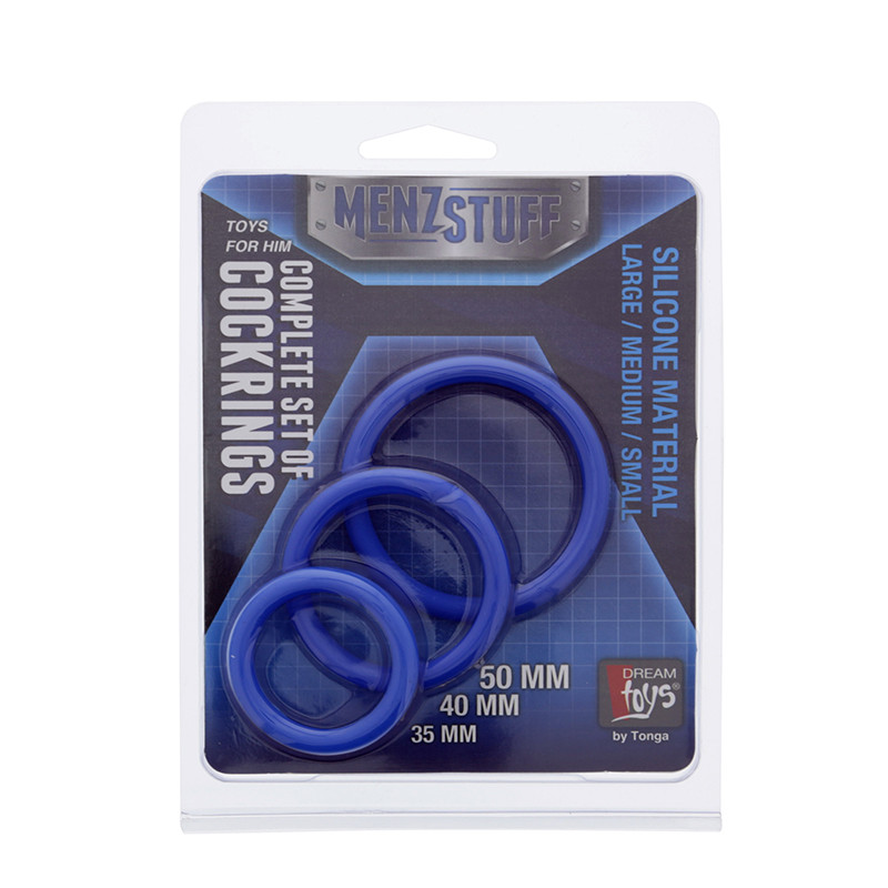 Набір кілець Dreamtoys Menzstuff Complete Set of Cockrings