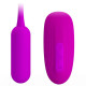 Віброяйце з кліторальним стимулятором Pretty Love Curupira Multifunctional 2 in 1 Purple