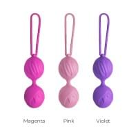 Вагінальні кульки Adrien Lastic Geisha Lastic Balls Mini (S) Фіолетові