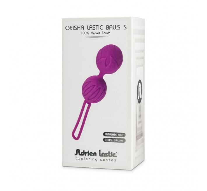 Вагинальные шарики Adrien Lastic Geisha Lastic Balls Mini Фиолетовые S