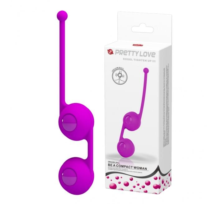 Вагинальные шарики Pretty Love Kegel Tighten Up Balls Фиолетовые