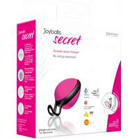 Вагинальный шарик Joydivision Joyballs secret single Розовый/Черный 3.7 см