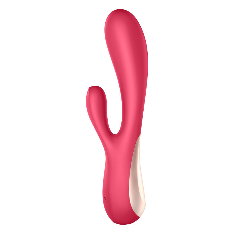 Смарт-вібратор кролик Satisfyer Mono Flex Червоний, 2 мотори, керування через інтернет