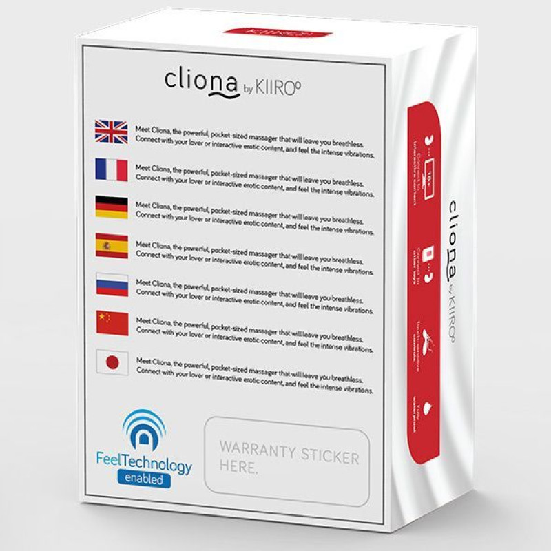 Інтерактивний мінівібратор Kiiroo Cliona фіолетовий