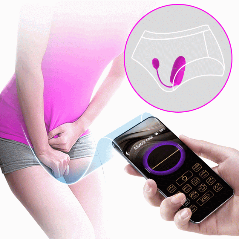 Віброяйце Pretty Love Nymph Vibrating Egg Purple (App)