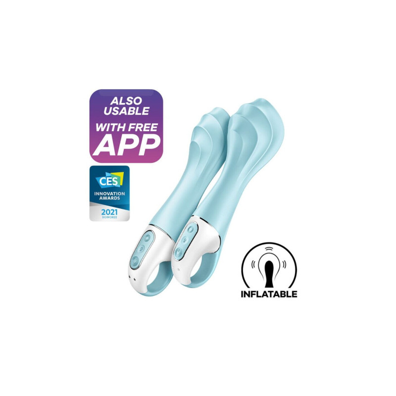 Смарт-вібратор точки G Satisfyer Air Pump Vibrator 5+, надувається