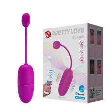 Віброяйце Pretty Love Nymph Vibrating Egg Purple (App)