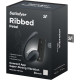 Віброяйце Satisfyer Ribbed Petal Connect App Black