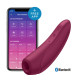 Вакуумный клиторальный стимулятор Satisfyer Curvy 1+ Красный