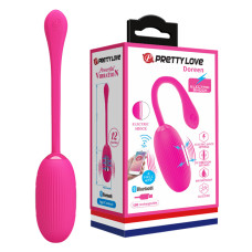 Віброяйце Pretty Love Doreen Electric Shock Egg Fuchsia (App)