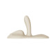 Sit-on-top смарт-вибратор Zalo – Flora Smart Vibrating Pad Ivory White, 9 моторов