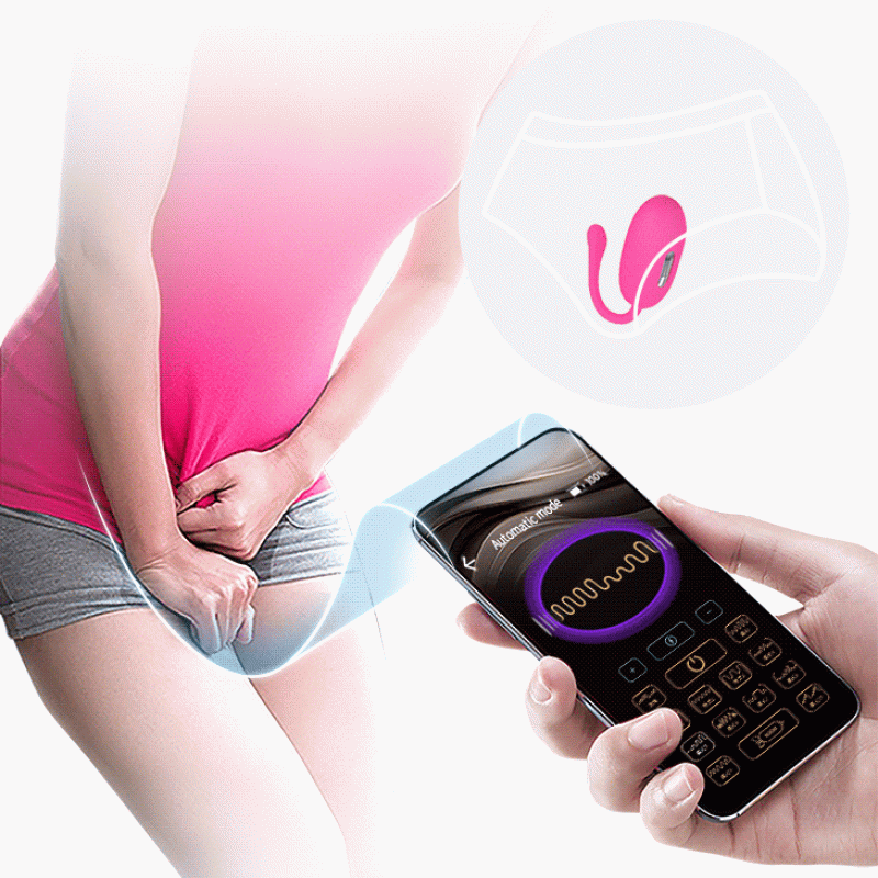 Віброяйце Pretty Love Doreen Electric Shock Egg Fuchsia (App)
