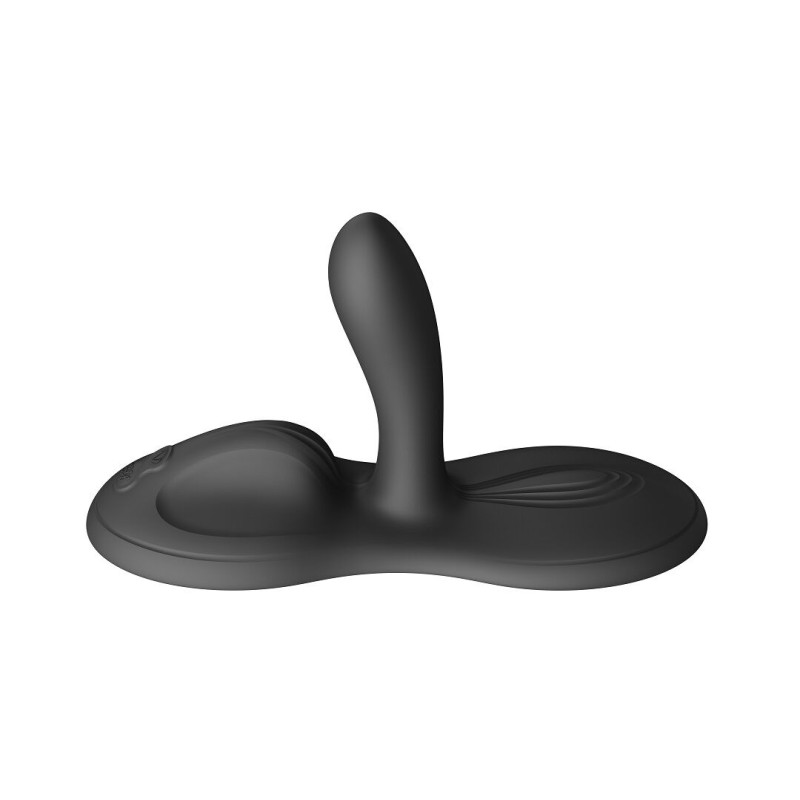 Sit-on-top смарт-вібратор Zalo – Flora Smart Vibrating Pad Obsidian Black, 9 моторів