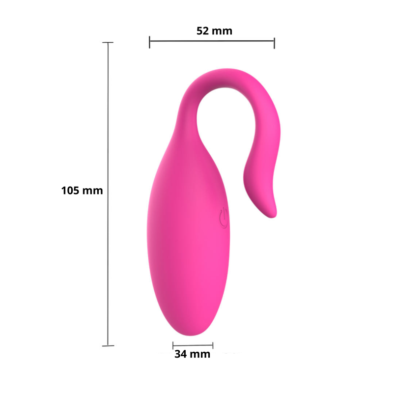 Віброяйце Erospace Sweet Play Egg App Controlled A9