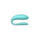 Смарт-вібратор для пар We-Vibe Sync Lite Aqua, 10 віброрежимів, можна поєднувати з проникним сексом