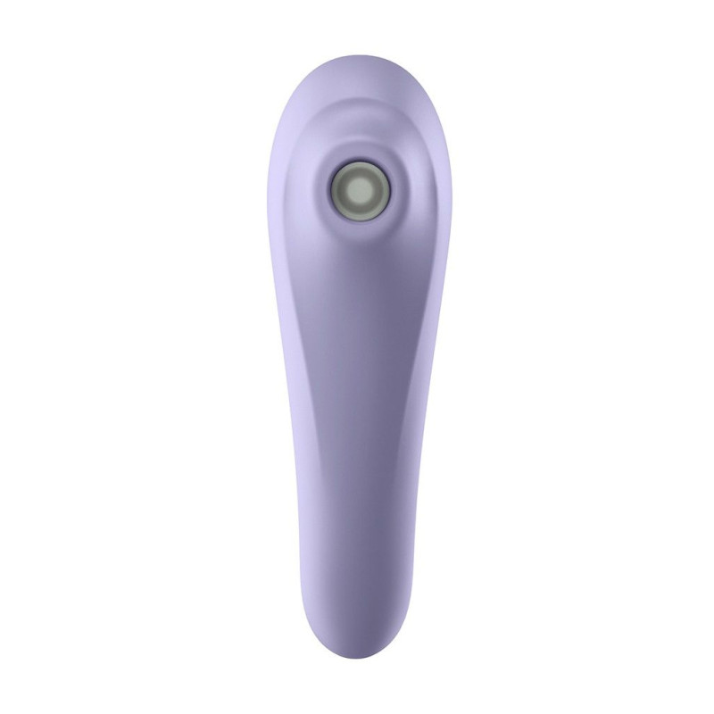 Смарт вибратор и вакуумный стимулятор 2-в-1 Satisfyer Dual Pleasure Лиловый