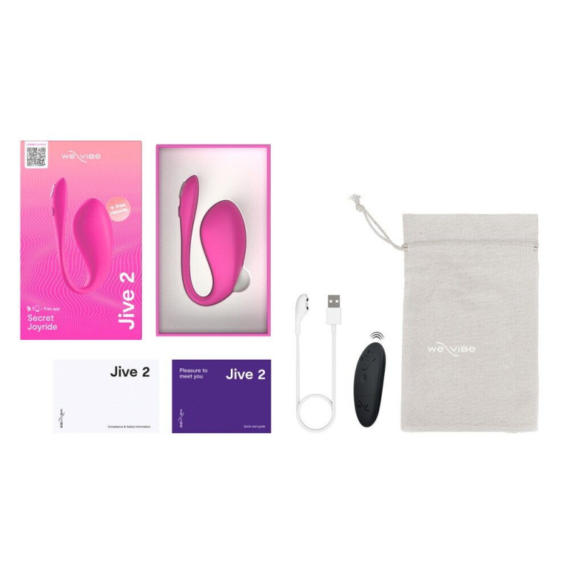 Смарт-віброяйце We-Vibe Jive 2 Electric Pink