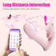 Вібратор B - Series Fox Silicone vibrator, 6 frequenciesFinger function, Heating + APP