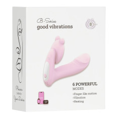 Вибратор B - Series Fox Silicone vibrator, 6 frequenciesFinger function, Heating + APP