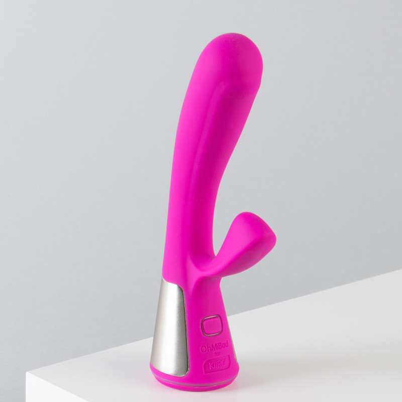Інтерактивний вібратор-кролик Ohmibod Fuse for Kiiroo Рожевий