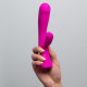 Інтерактивний вібратор-кролик Ohmibod Fuse for Kiiroo Рожевий