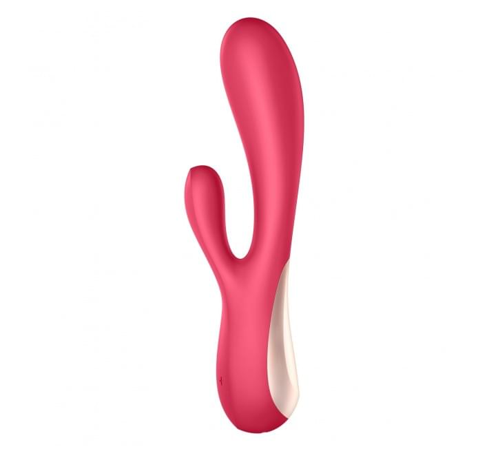 Смарт-вібратор кролик Satisfyer Mono Flex Червоний, 2 мотори, керування через інтернет