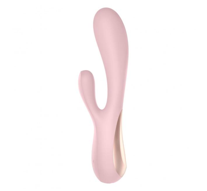 Смарт-вібратор кролик Satisfyer Mono Flex Ліловий, 2 мотори, керування через інтернет