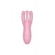 Клиторальный смарт вибратор Satisfyer Threesome 4 Pink с тремя пальчиками