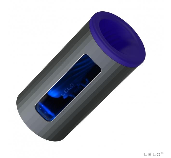 Смарт мастурбатор LELO F1S V2 Blue, вибрации, технология SENSONIC, игра в приложении