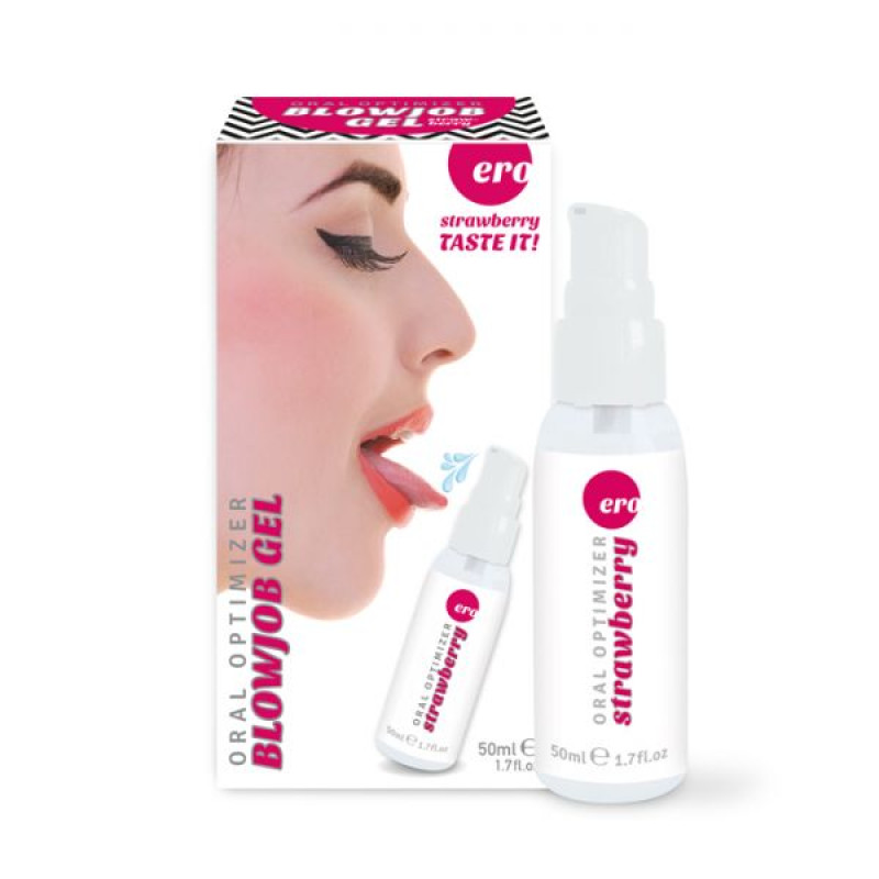 Стимулюючий оральний гель Hot Oral Optimizer Blowjob Gel Strawberry 50 мл